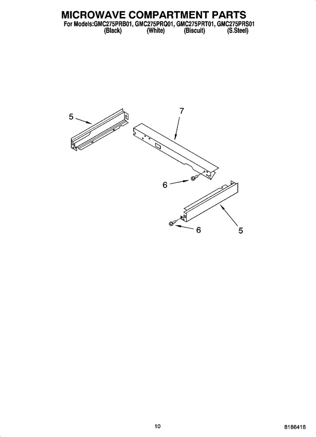 Diagram for GMC275PRS01