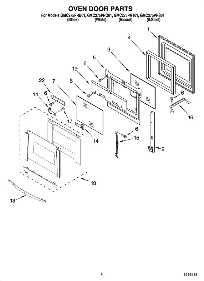 Diagram for GMC275PRS01