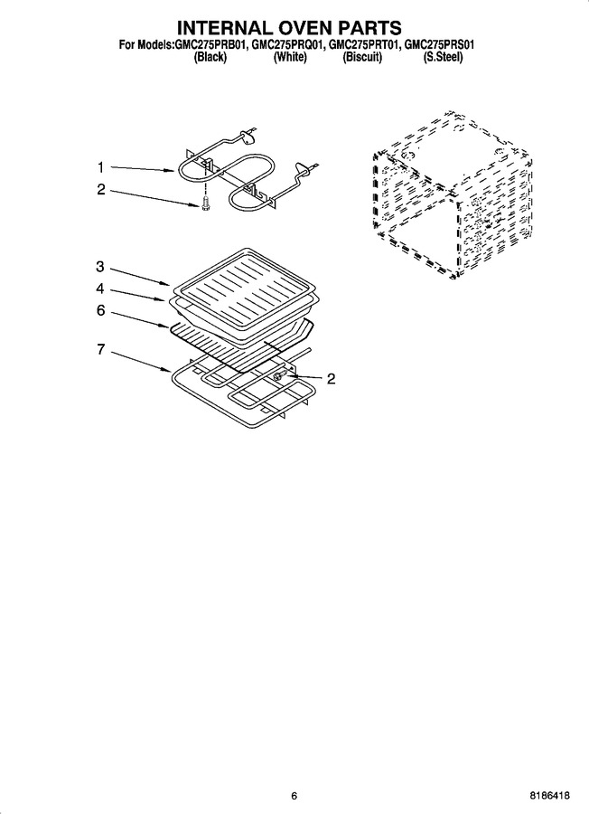 Diagram for GMC275PRS01