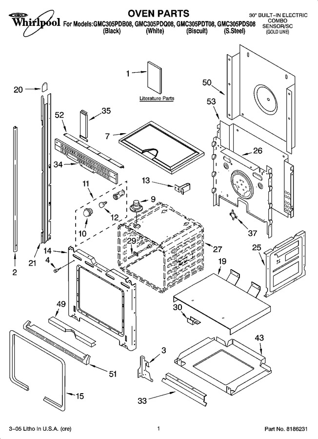 Diagram for GMC305PDT08
