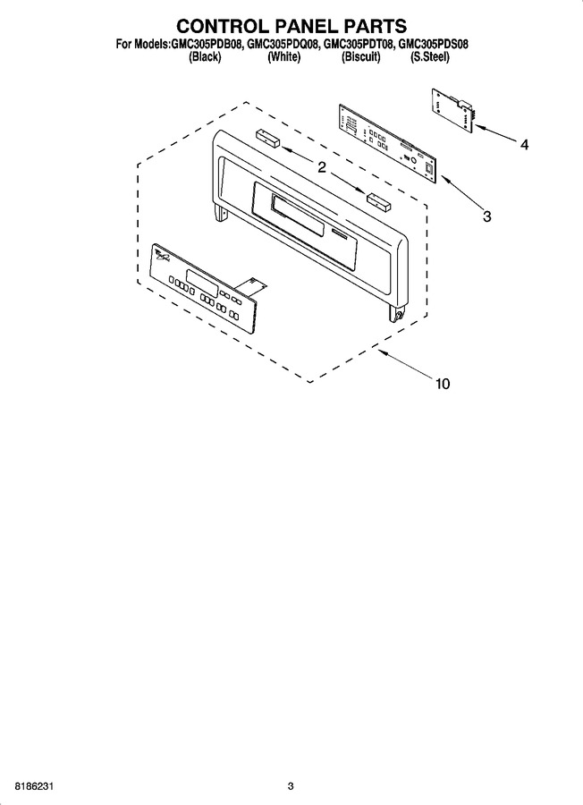 Diagram for GMC305PDQ08