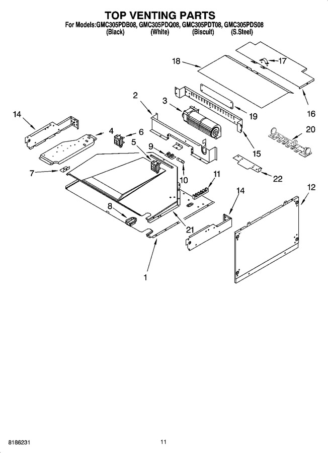 Diagram for GMC305PDQ08