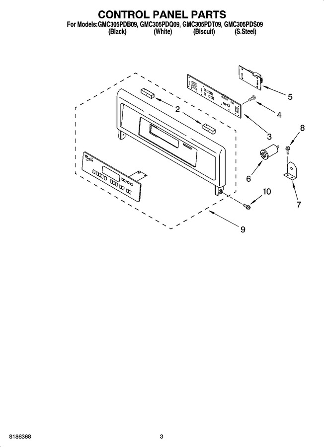 Diagram for GMC305PDT09
