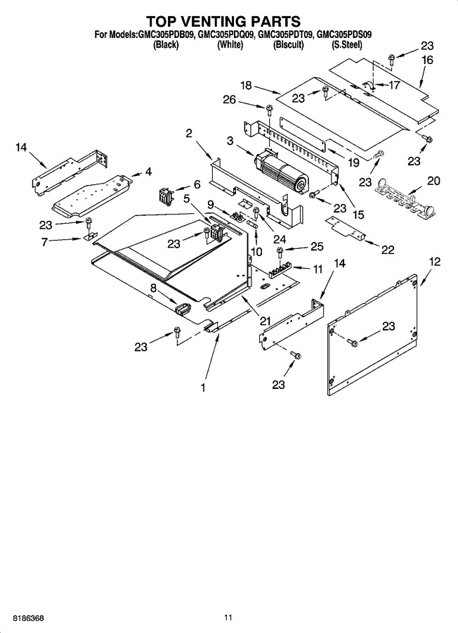 Diagram for GMC305PDQ09