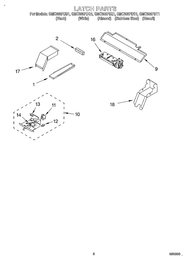 Diagram for GMC305PDS1