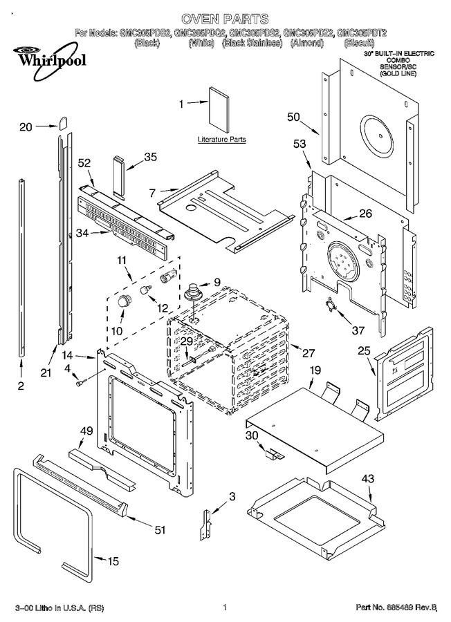 Diagram for GMC305PDT2