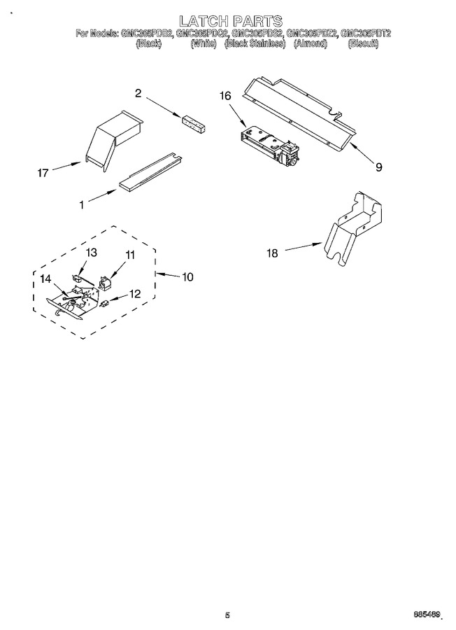 Diagram for GMC305PDS2