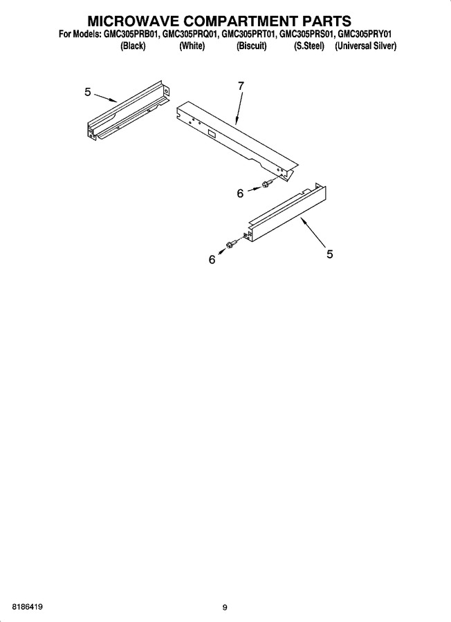 Diagram for GMC305PRT01
