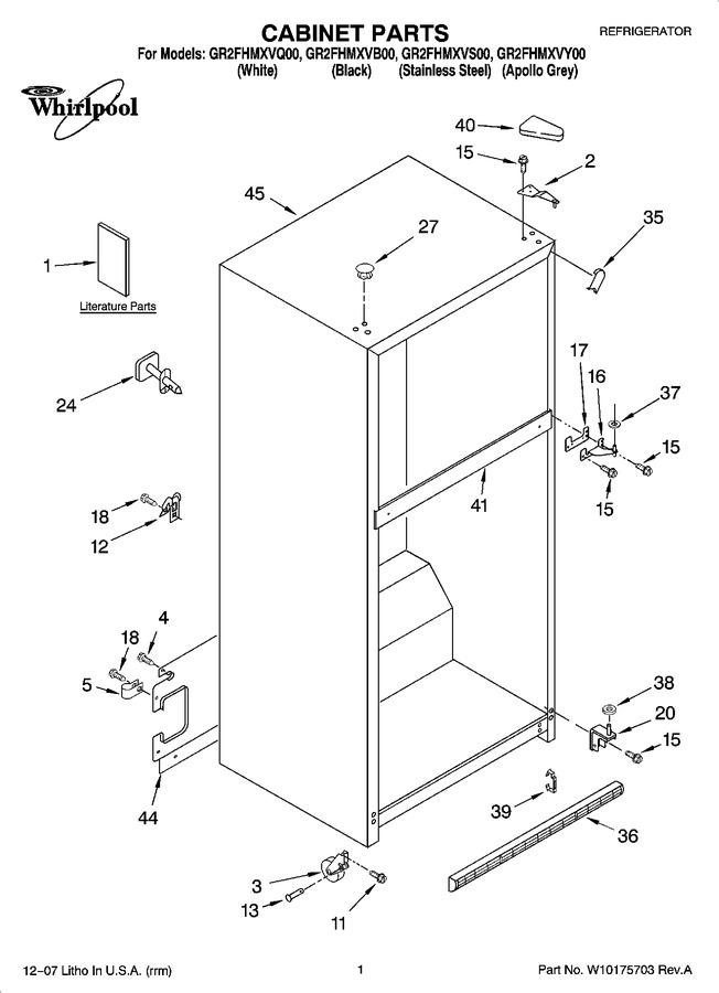 Diagram for GR2FHMXVB00