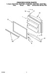 Diagram for 07 - Freezer Door Parts