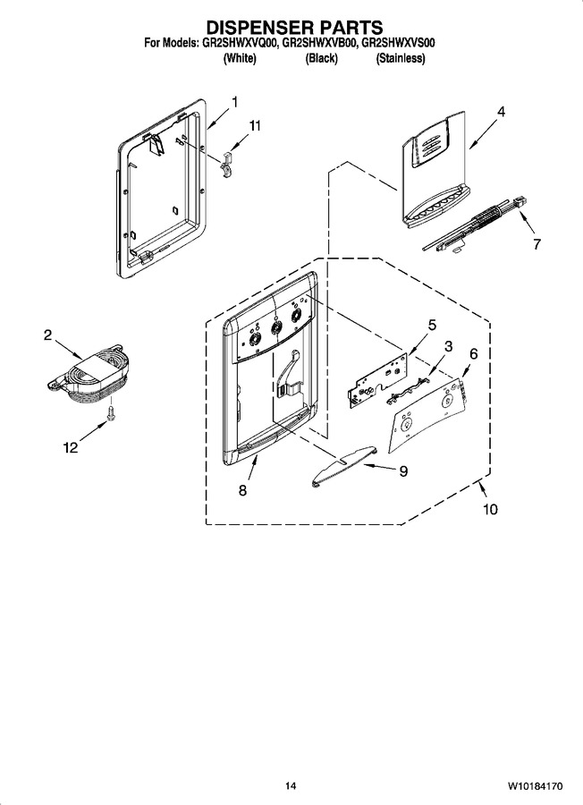 Diagram for GR2SHWXVQ00