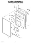 Diagram for 04 - Refrigerator Door Parts