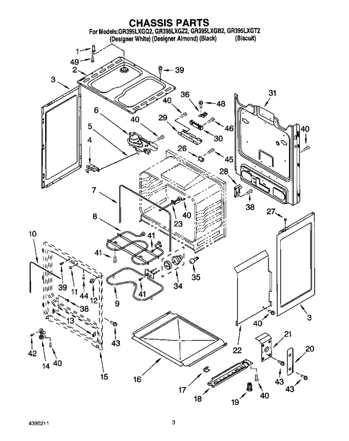 Diagram for GR395LXGZ2