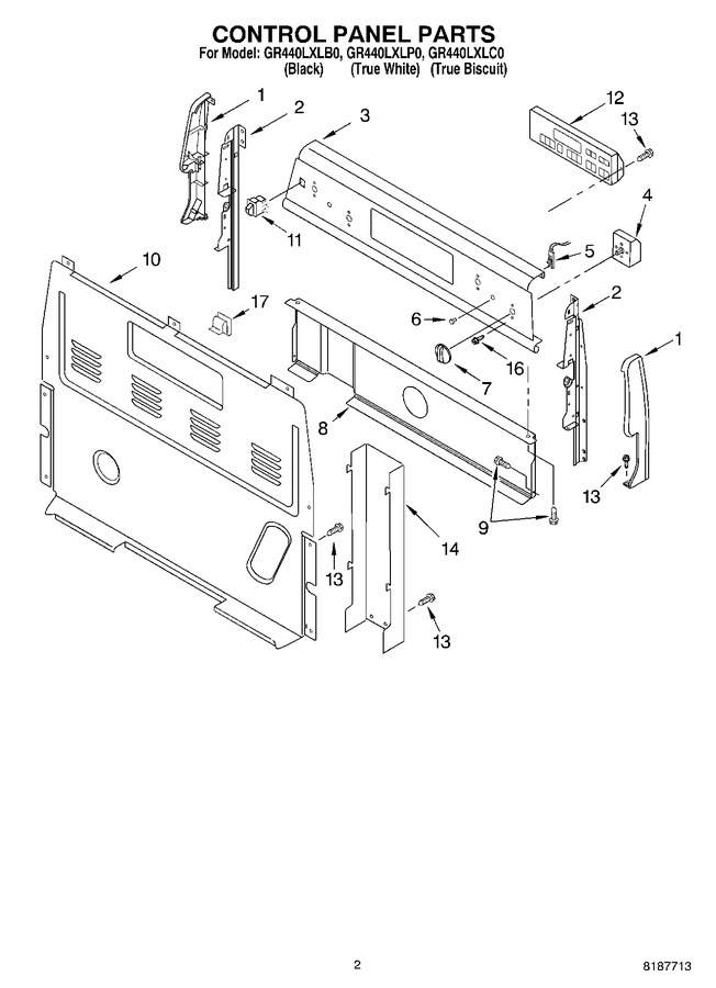 Diagram for GR440LXLB0