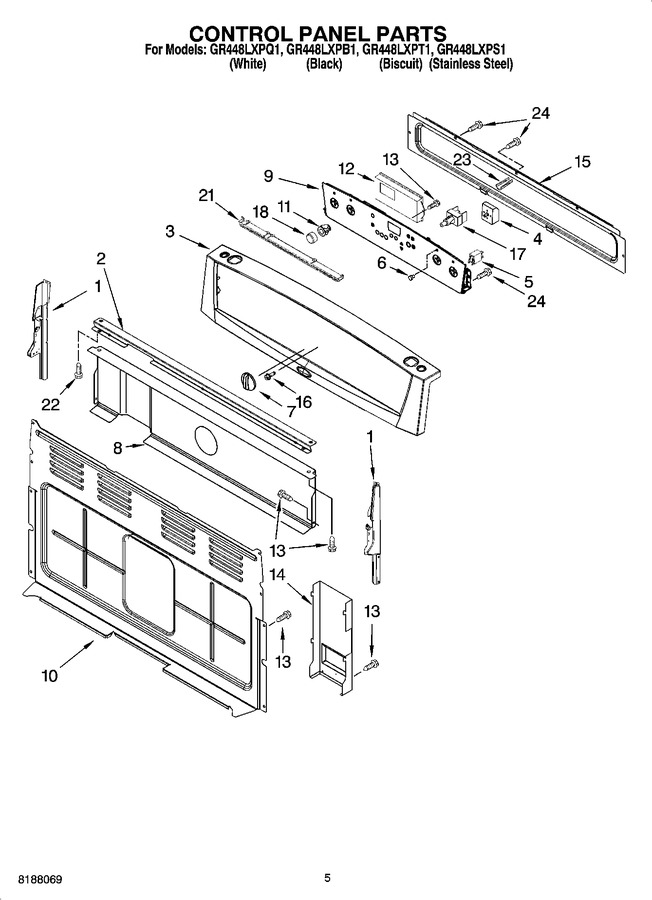 Diagram for GR448LXPQ1