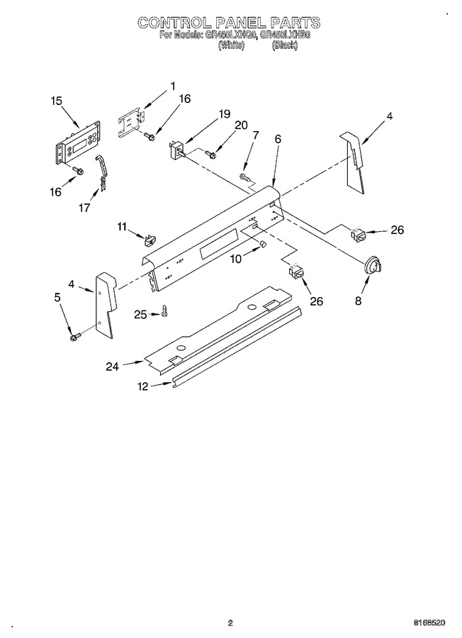 Diagram for GR450LXHQ0