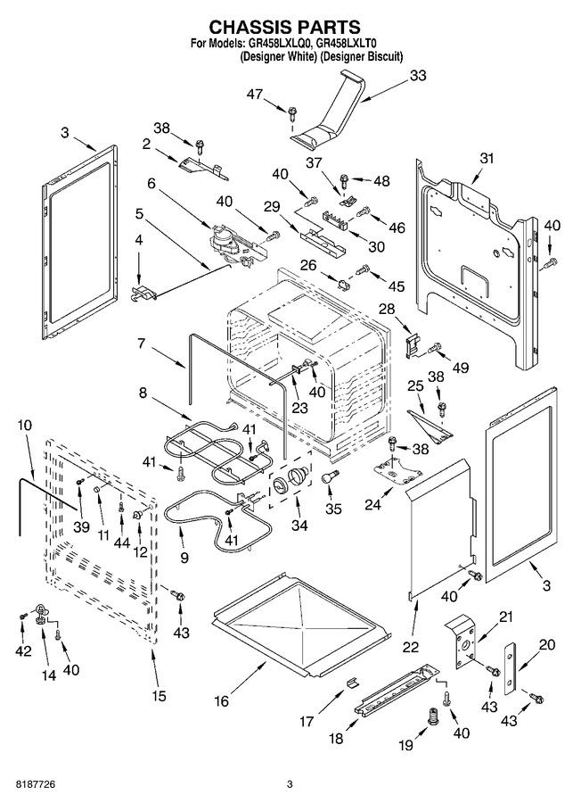 Diagram for GR458LXLT0