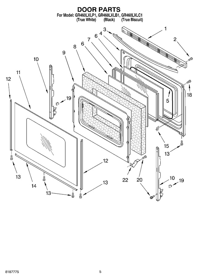Diagram for GR460LXLB1