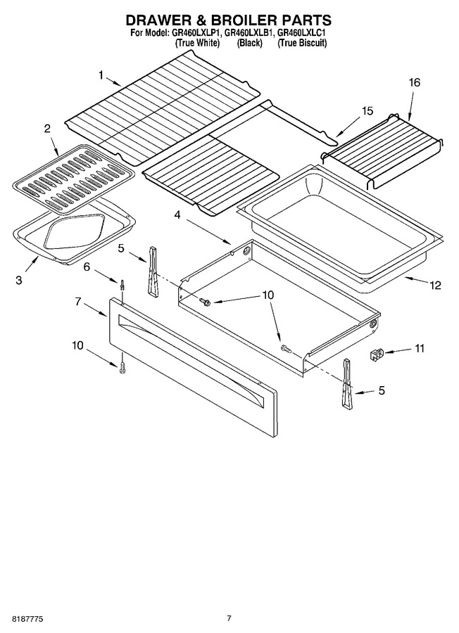 Diagram for GR460LXLB1