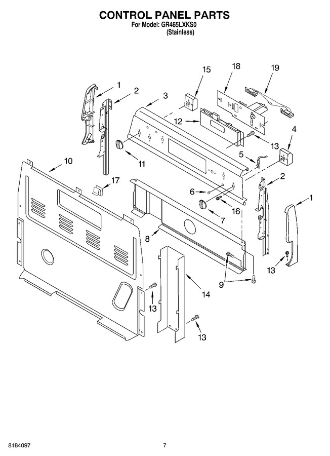 Diagram for GR465LXKS0
