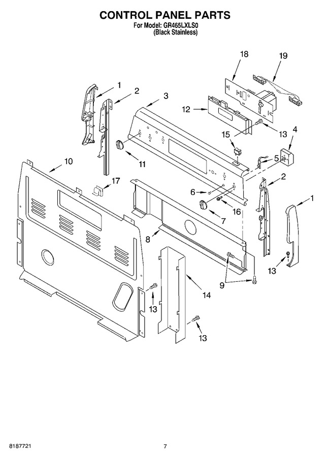 Diagram for GR465LXLS0