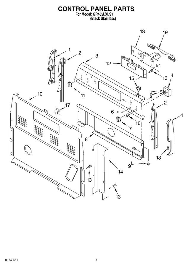 Diagram for GR465LXLS1