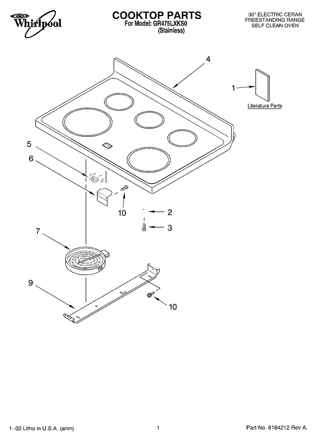 Diagram for GR475LXKS0