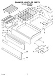 Diagram for 05 - Drawer And Broiler, Optional