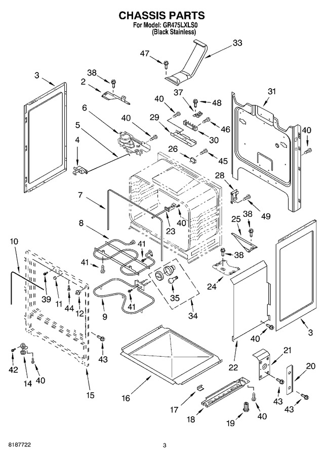 Diagram for GR475LXLS0