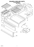 Diagram for 05 - Drawer & Broiler Parts, Miscellaneous Parts