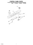 Diagram for 07 - Control Panel Parts, Miscellaneous Parts