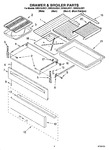 Diagram for 02 - Drawer & Broiler Parts