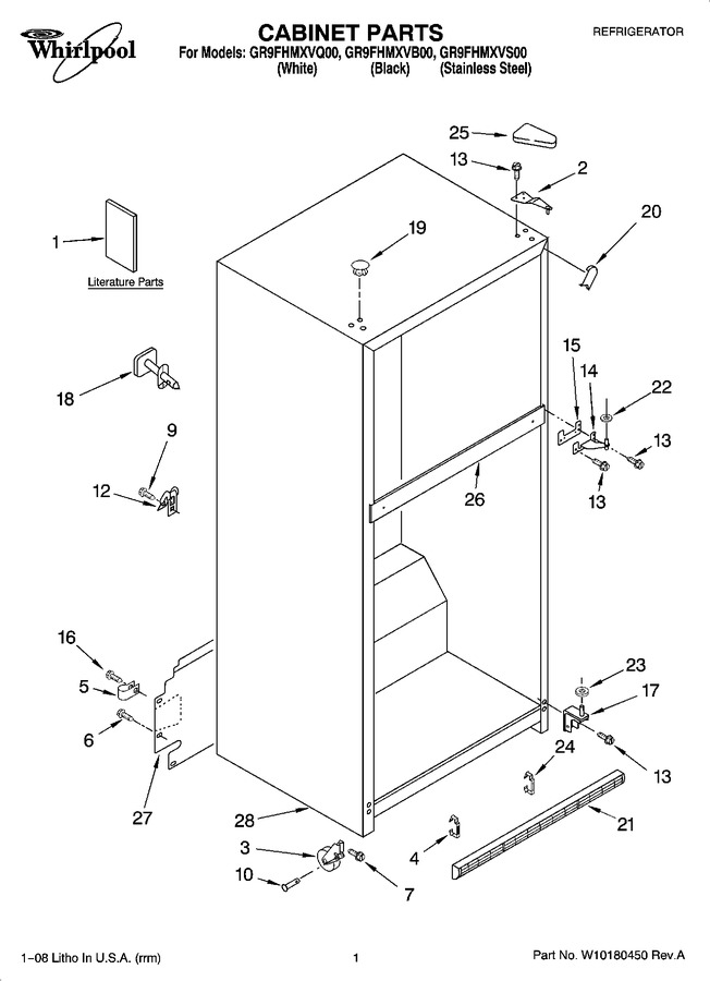 Diagram for GR9FHMXVQ00