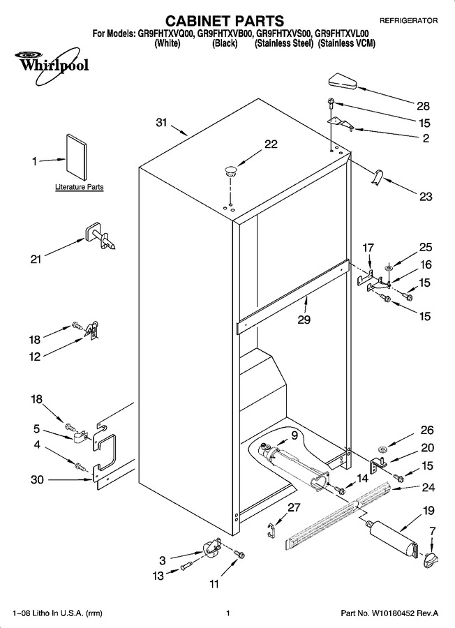 Diagram for GR9FHTXVB00