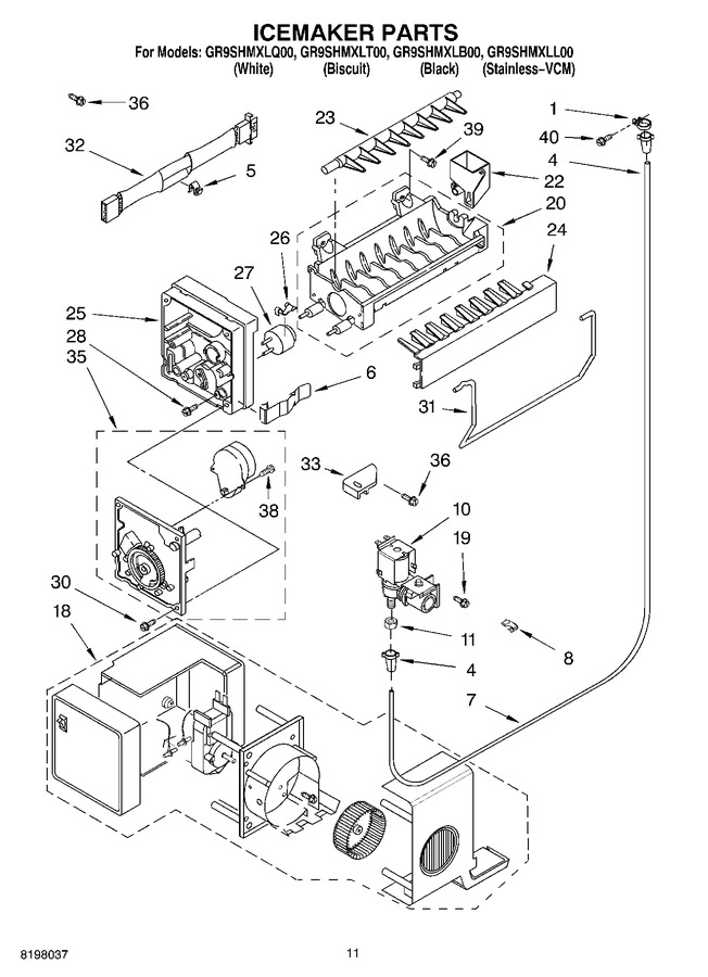 Diagram for GR9SHMXLL00