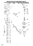 Diagram for 05 - Motor And Ice Container Parts