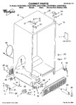Diagram for 01 - Cabinet Parts