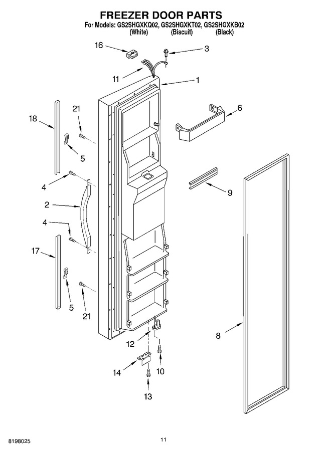 Diagram for GS2SHGXKQ02