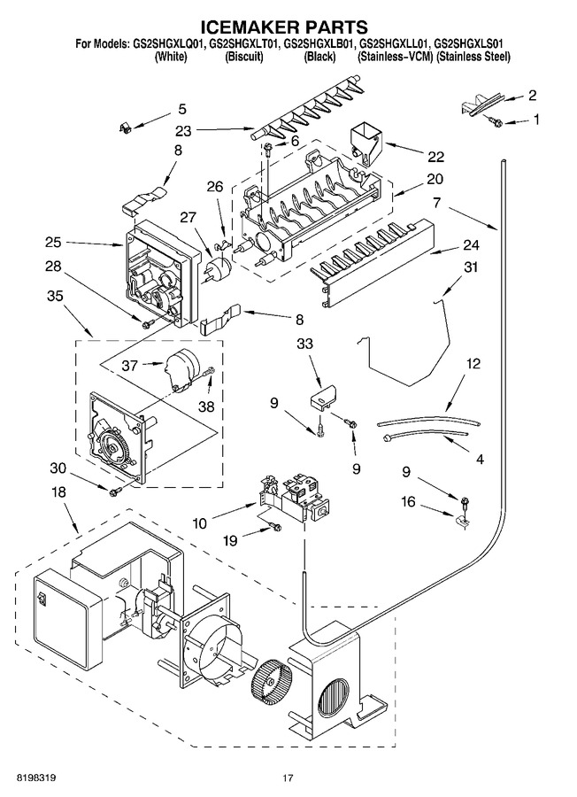 Diagram for GS2SHGXLT01
