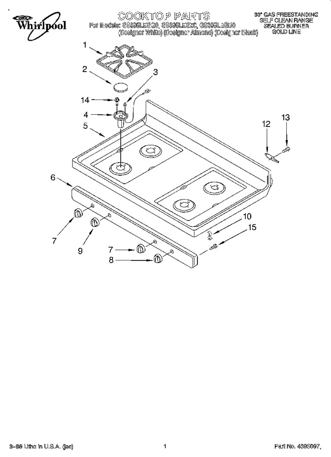 Diagram for GS395LEGZ0