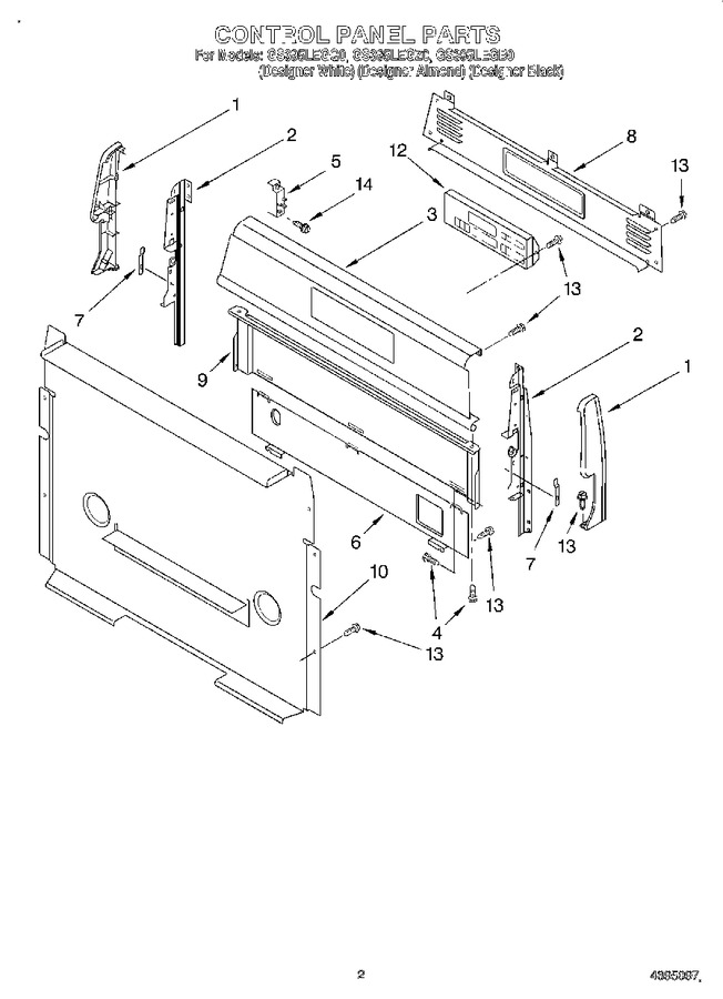 Diagram for GS395LEGZ0