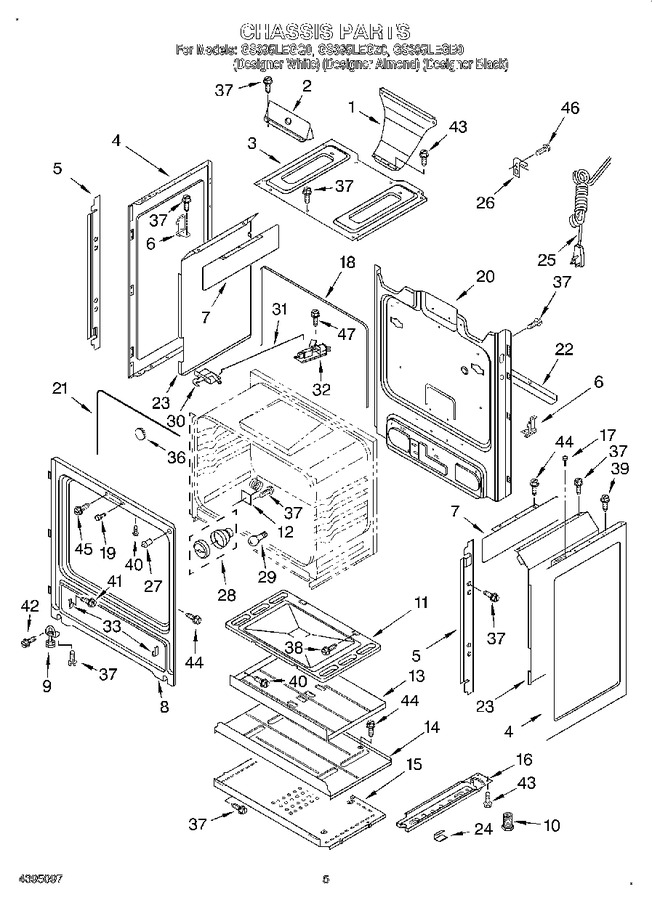 Diagram for GS395LEGZ0
