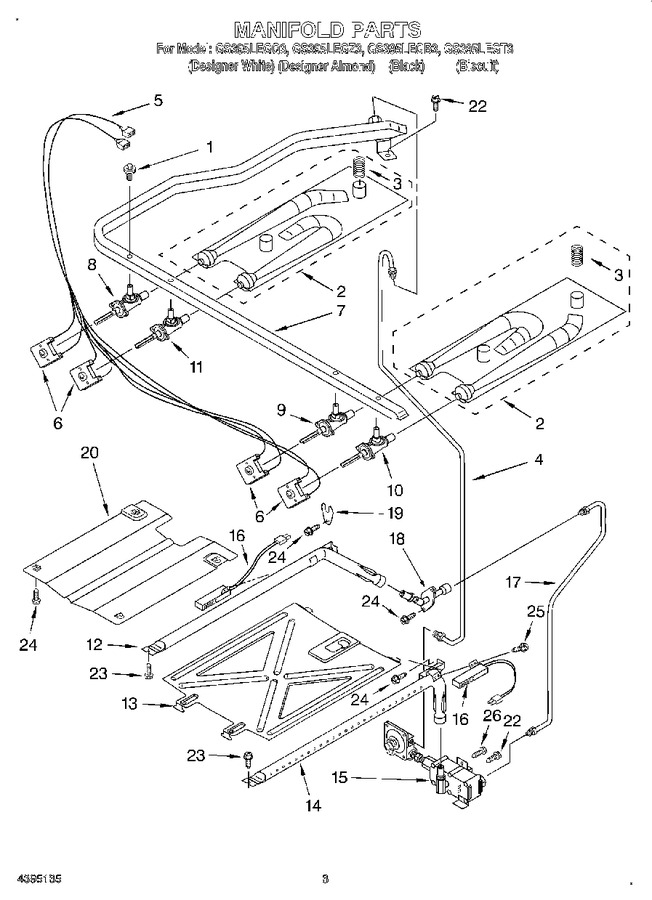 Diagram for GS395LEGZ3