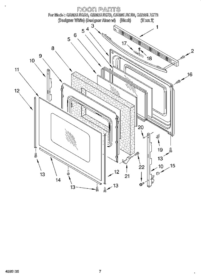 Diagram for GS395LEGZ3