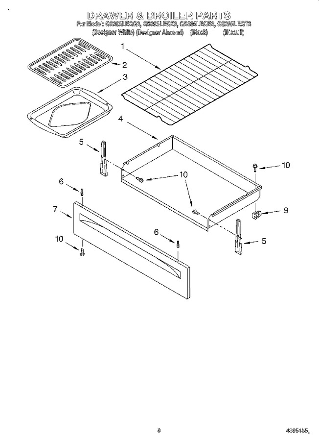 Diagram for GS395LEGZ3
