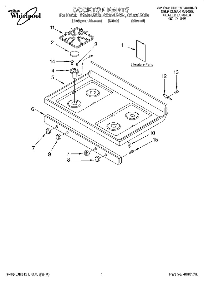 Diagram for GS395LEGT4