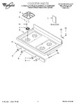 Diagram for 01 - Cooktop, Literature