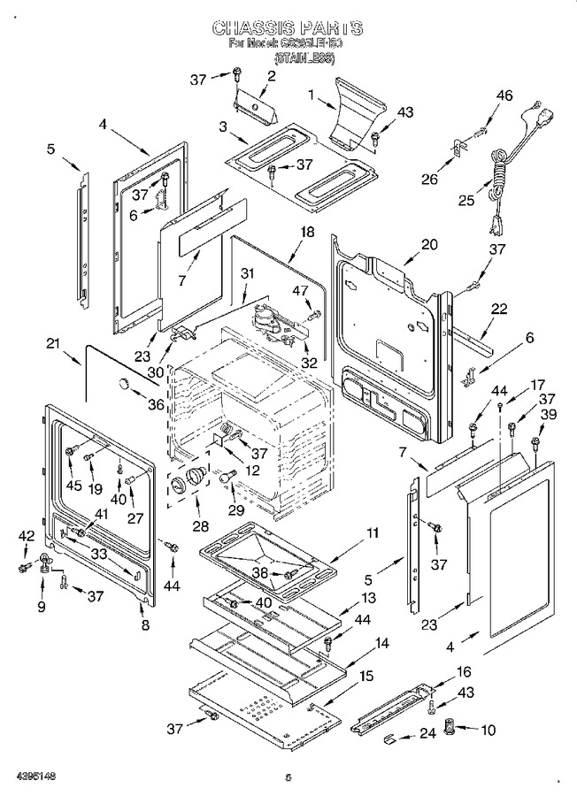 Diagram for GS395LEHS0