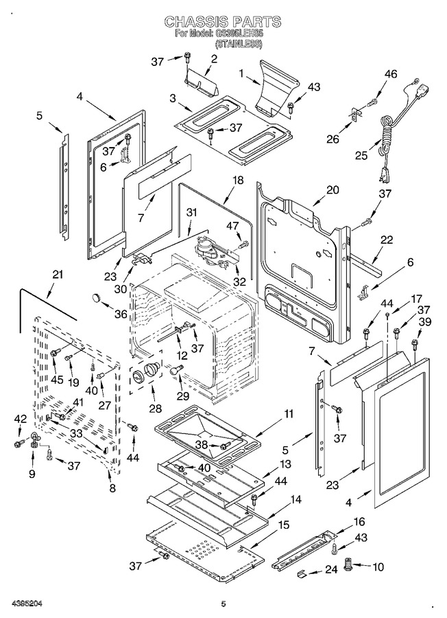Diagram for GS395LEHS5