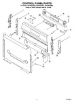 Diagram for 02 - Control Panel Parts